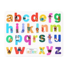 놀면서 공부하는 자석글자 영어소문자 언어발달 팬시, 1개