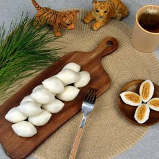 굳지않는 흰송편(깨) 2kg, 2개, 1kg