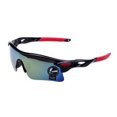 UV400 28g 스포츠 선글라스 [레인보우 미러 렌즈] 자외선을 잘라 초경량