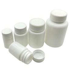 호환 10Pcs 리필 가능 플라스틱 인감 병 15ml 20ml 30ml 50ml 100ml 튜브 시약 저장 용기 플라스틱 스크류 캡 100pcs, [05] 100ml