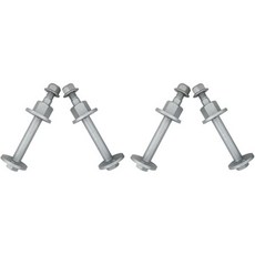 전방 정렬 캠버 캐스터 볼트 키트 하부 컨트롤 암 및 너트 Dodge 20062024 Ram 1500 Jeep 20222024 Wagoneer Grand Wagoneer와 호환, 4 sets for both sides