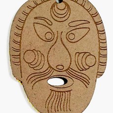 전통탈팬던트 5 색칠만들기