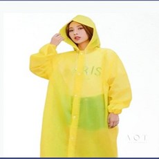 AoT 성인용 컬러우비 여행우의, 화이트, 1개