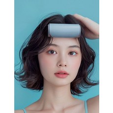 휴대용 여행용 전기 헤어롤 머리 롤 볼륨 셋팅롤 구르프, 기본 색상
