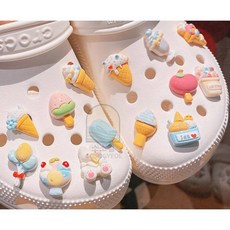 다올 신발파츠 콘아이스크림 14종 샌들꾸미기파츠