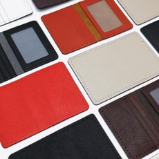 DIY 가죽공예 카드 체험 키트 만들기 공방용 지갑, (DIY)사피아노-다크브라운