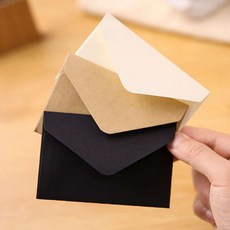 크라프트봉투 명함사이즈봉투 미니 카드 10.5x7cm 명함 선물, 크라프트(a)