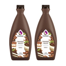 포모나 티라미수 소스 1.9kg 2개세트, 2개