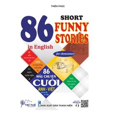 (英文圖書)86 Short funny stories in English for elementary: H&#7885;c Ti&#7871;ng Anh Qua... 平裝版, Tri Tue, 英文