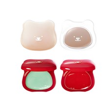 PINKCAT 小熊水光腮紅膏 冰糖蘋果高光霜 聖誕限定, 荔萌水感腮紅膏｜LG05葡搗蛋, 1個