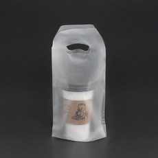 테이크아웃 비닐컵캐리어 1구 소 무지, 1개, 200개입