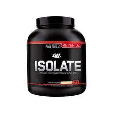 OPTIMUM NUTRITION 分離乳清蛋白粉混合香草軟飲料, 1個, 2.27公斤