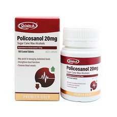 [호주영양제직구+무료배송]ORIGIN-A 오리진에이 폴리코사놀 20mg, 1개, 180정