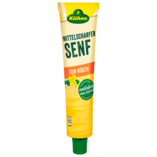 퀴네 Kuhne 소스 머스타드 미디엄 핫, 1개, 100ml