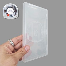 호환 PSP UMD 공케이스 케이스 하드 보호 디스크 수납 보관함, 1개, 투명, n1902 PSP UMD 공케이스