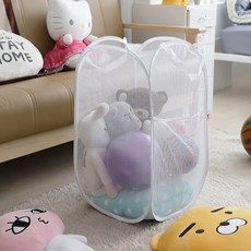 메쉬 대용량 빨래 바구니 인형 장난감 정리 바스켓, 기타