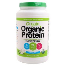 Orgain 植物蛋白粉 香草口味, 1個, 920g