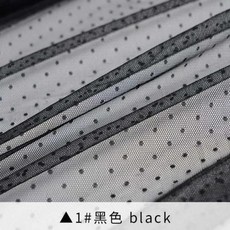 패브릭원단 원피스 귀여운 도트 레이스 메쉬 자카드 원단 얇은 명주 그물 1m 모기장 패치워크 바느질 D, 1, 1개