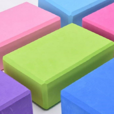 루체트리 요가블럭 고밀도 EVA 필라테스 소도구, 색상랜덤