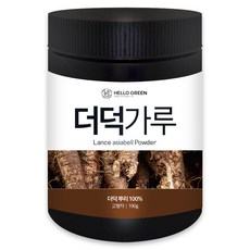 헬로우그린 국내산 더덕 가루 190g(통), 190g, 1개