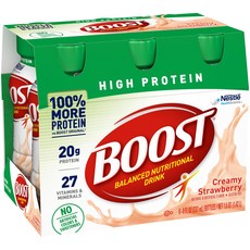 BOOST High Protein Balanced Nutri BOOST High Protein Balanced Nutritional Drink Strawberry Bliss 8, 226g, 1개