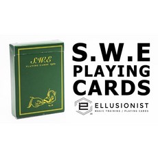 808 MAGIC 魔術道具 SWE DECK 綠色 聖經牌 紙牌聖經 專家牌, 1個