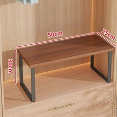 진열장 미니 저다층 서랍 앵글 40x25x20cm 유목 선반 프레임 작은 검정, C. 블랙 프레임 티크 50x25x30cm