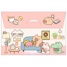CAPYBARA 便條紙 80張入 記事紙條 備忘錄, 1個, 日常