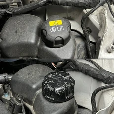확장 탱크 캡 탄소 섬유 냉각수 복구 라디에이터 BMW F01 G11 용, 06 forge Exp Cap A