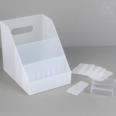 [하루셀렉] 캐비닛정리함 마이룸오거나이저 마이룸 다목적 반투명 데스크 오거나이저 정리함