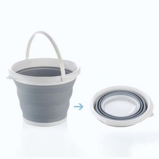 접이식 버킷 물통 세차 폴딩 양동이 다용도 캠핑 세차 다용도 버킷 물통 접이식 양동이 폴딩 캠핑 dew+8136xb, 폴더블바스켓_대 10L