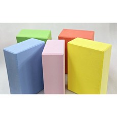 이도스포츠 요가블럭 EVA 특대형 1P (5색), 1개, 스카이