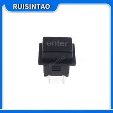 LED 택타일 마이크로 푸시 버튼 순간 스위치 8812mm DIP 6핀 + 라이트 전송 가능 원형 캡, 01 Switch And C21 Hat, 06 With out LED, 17 NO.13