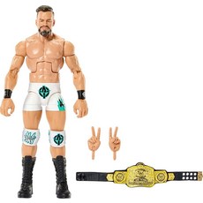 Mattel WWE 엘리트 액션 피규어 및 액세서리 시리즈 #121 15.2cm(6인치) 수집용 오스틴 이론 25개의 관절형 포인트 교체 가능한 손 포함 154382, Mattel WWE 엘리트 액션 피규어 및 액세서리,