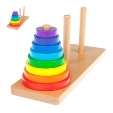 샘통 하노이탑 칼라8단 1EA, 본상품, 1개