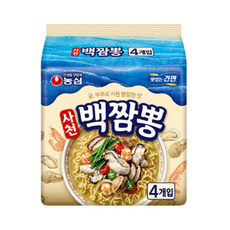 농심 사천백짬뽕 94g, 36개