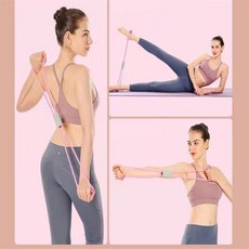 도리엔토리 스트레칭 튜빙 운동용품, 튜빙밴드-8자형