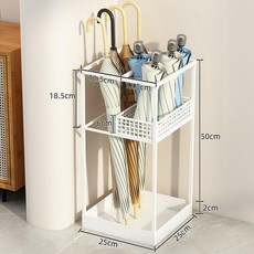 업소용 카페 개업선물 단우산 꽂이 우산걸이 수납 현관, 엘레강트화이트 긴 우산과 짧은 우산 분리 B, 1개