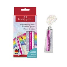 파버카스텔 레인보우 글리터 2p, 혼합색상, 1개