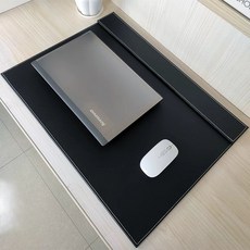 대형 결재판 A3 사무실 회사 파일 가죽 메모보드 클립보드 결재, E. 검은색 베일 60x45cm