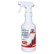 HOME INSECT卡爾蘭油除臭蟲噴霧500ml，天然植物配方，有效驅趕臭蟲，適用於各種場所, 1個, 500ml