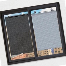 원룸 붙이는 암막 커튼 롤 블라인드 햇빛 가리개 창문 가리개