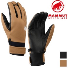 Mammut 長毛象 Astro Guide SO 軟殼手套 1190-00540, 0001 黑,size 8, 1個