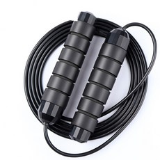 YOYO 負重跳繩 鋼絲軸承健身訓練有氧器材, 黑色,普通款, 詳見包裝