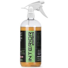 케미엑스 인테리어: 클리너 + 디테일러 그린 티 32온스 세척 및 광택 비닐 가죽 플라스틱 보호, 케미엑스 인테리어: 클리너 + 디테일러 그린 티 32온