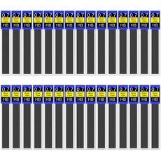 부즈푸 샤프심 샤프 펜슬심 0.7mm HB 30개입, 필기용