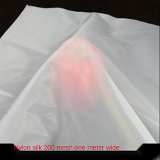나일론 네트 필터 80/100 /120/150/160/200/250/260/300/350/400/450/500mesh 180-25 마이크론 와인 워터 페인트 잉크 정화, 1x5 m, 200mesh