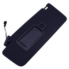 자동차 선바이저 4 mk2 2017 ID Tiguan 패널 미러 인테리어 라이트 VW 투란 메이크업 2016 전면, Black left, 1개