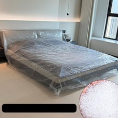 쇼파 방수 비닐 커버 안붙는 시원한 포장 방수 공사 침대 커버, 1개, 55인치 150x135cm 125x10cm