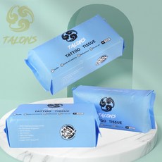 桃園DH TATTOO SUPPLY 棉質珍珠紋路擦拭紙 - 好擦耐用不易破損, 1個, 龍爪擦拭紙(單包售價)
